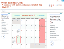 Tablet Screenshot of a-calendar.com